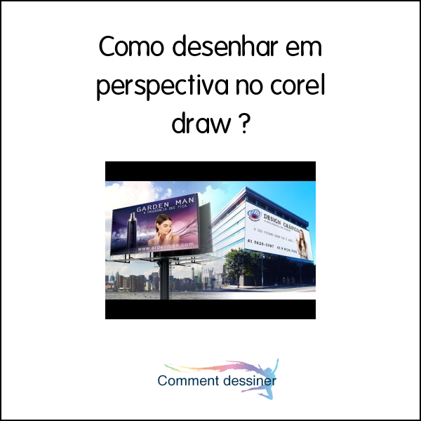 Como desenhar em perspectiva no corel draw